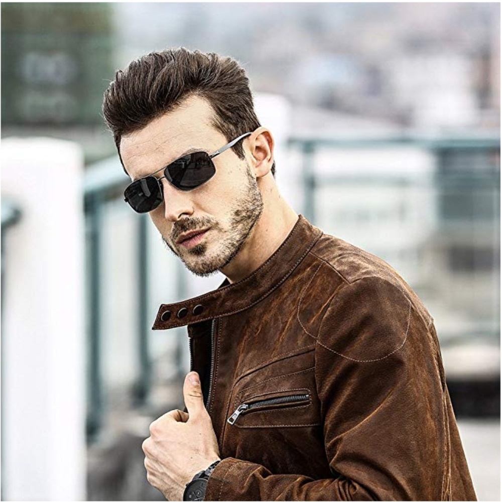 Men's "Boston" Lightweight Polarized Sunglasses